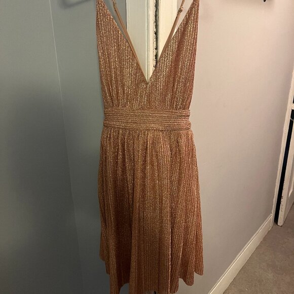 CHAMPAINGE DRESS SIZE 7 - Picture 1 of 2